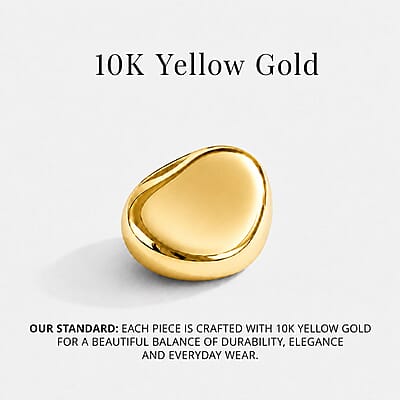 IGI Certified Luxuriant Lab Grown Diamond E-F VS 1.00 ctw Solitaire Ring in 10K Yellow Gold (Size 10) 1