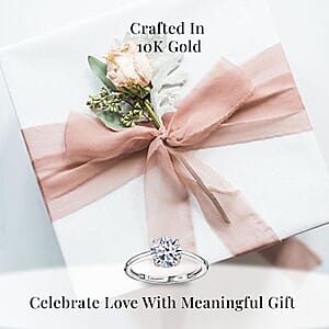 IGI Certified Luxuriant Lab Grown Diamond E-F VS 2.00 ctw Solitaire Ring in 10K White Gold (Size 7.5) (Del. in 10-12 Days)