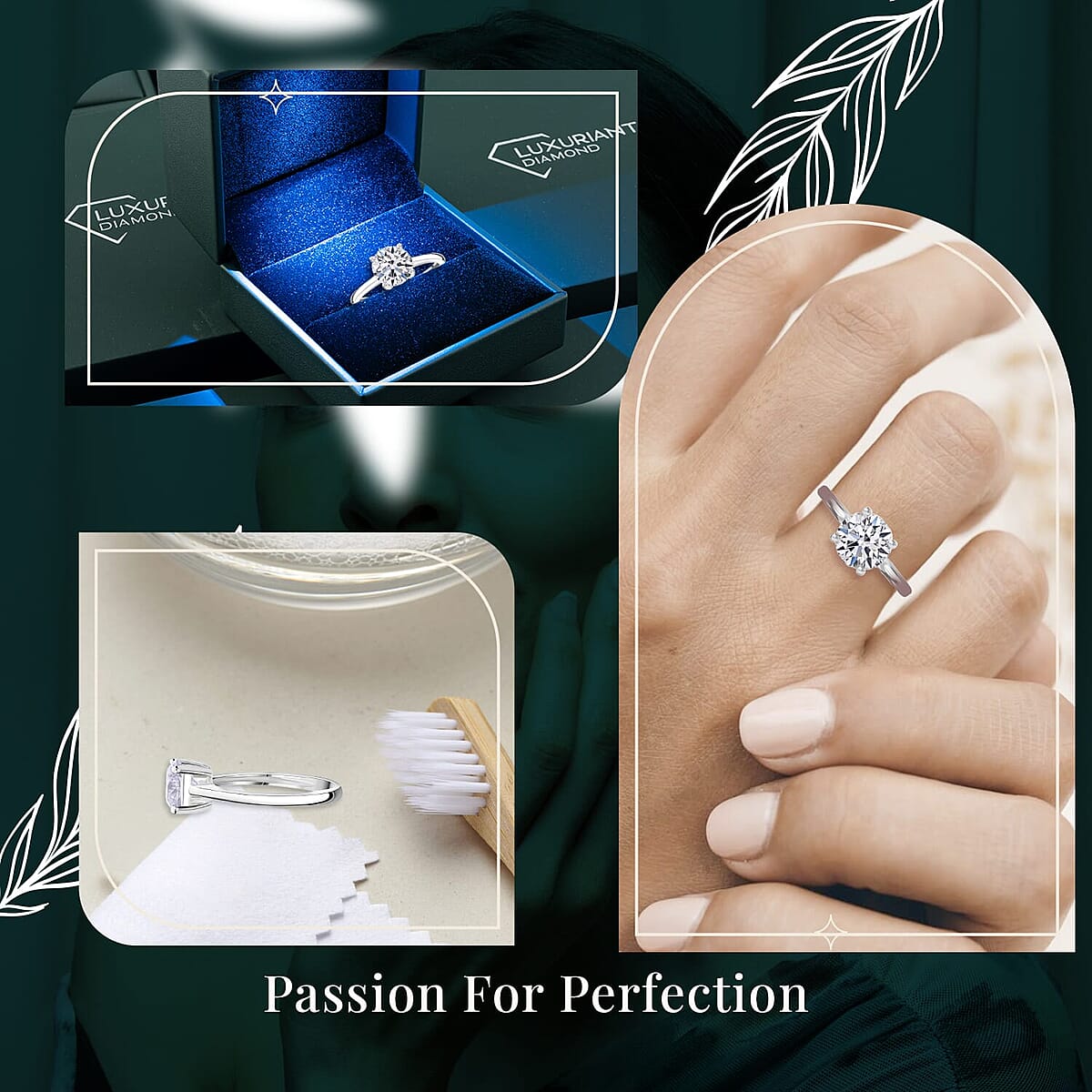 IGI Certified Luxuriant Lab Grown Diamond E-F VS 3.00 ctw Solitaire Ring in 10K White Gold (Size 5.0) (Del. in 10-12 Days) image number 6