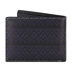 Marvel Black Panther Faux Leather Bifold Wallet in Tin