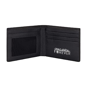 Marvel Black Panther Faux Leather Bifold Wallet in Tin