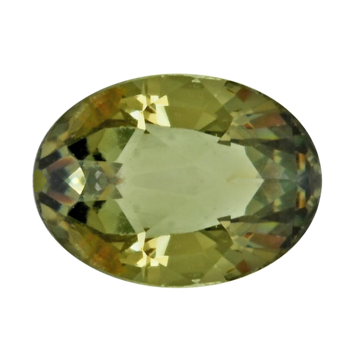 AAAA Demantoid Garnet (Ovl 6x5 mm) 0.70 ctw image number 0