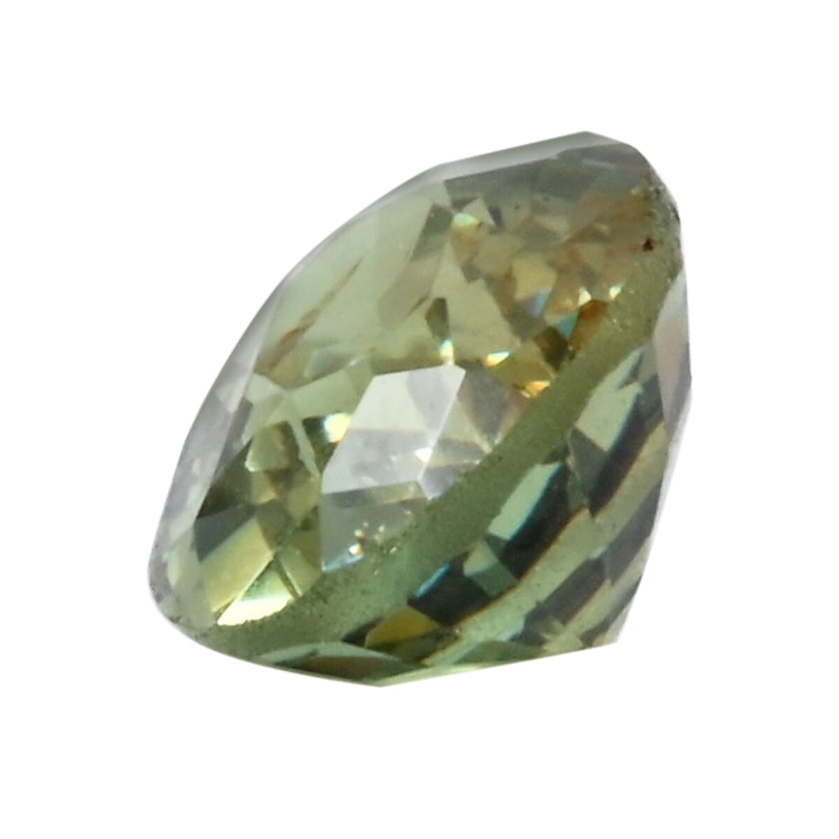 AAAA Demantoid Garnet (Ovl 6x5 mm) 0.70 ctw image number 1