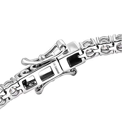 Luxuriant Lab Grown Diamond E-F VS 10.00 ctw Tennis Bracelet in 14K White Gold (6.50 In)