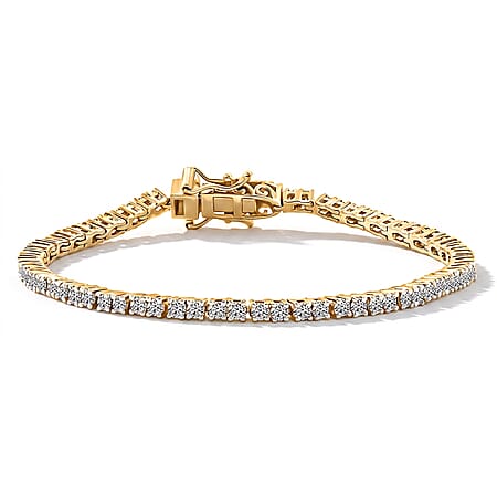 Yellow Gold Over Sterling Silver / 6.5 Inches - Product card gallery slide 1 (10178091680057)