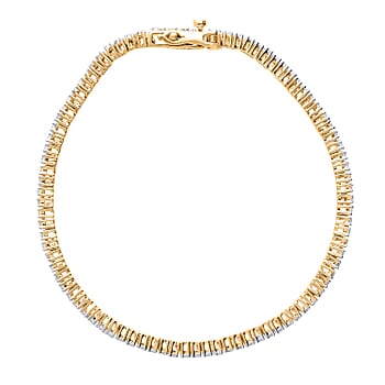 Yellow Gold Over Sterling Silver / 6.5 Inches - Product card gallery slide 4 (10178091680057)