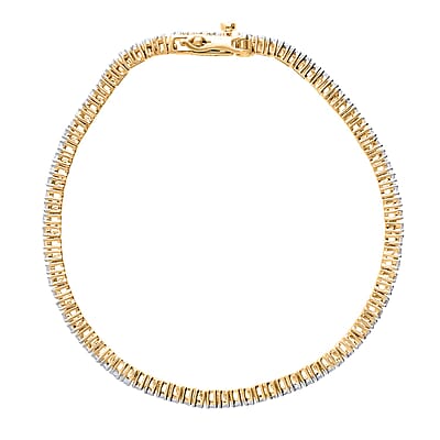 Yellow Gold Over Sterling Silver / 6.5 Inches - Product card gallery slide 4 (10178091680057)