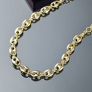 Doorbuster EverTrue Bronzella Collection Mariner Link Necklace in 18K YG Plated Bronze 18-20 Inches