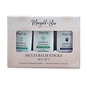 Set of 3 Sunscreen Stick with SPF 30 - Jojoba Oil, Aloevera and Halyuronic Acid