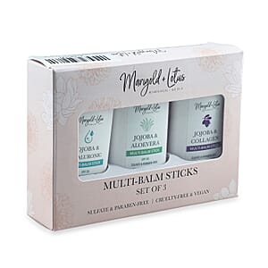 Set of 3 Sunscreen Stick with SPF 30 - Jojoba Oil, Aloevera and Halyuronic Acid