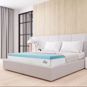 L'Baiet Cooling Gel Medium Firm Memory Foam Mattress Topper | 3 Twin Size