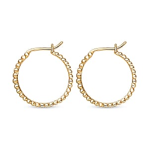 Luxoro Hoop Earrings in 10K Yellow Gold 3.20 Grams