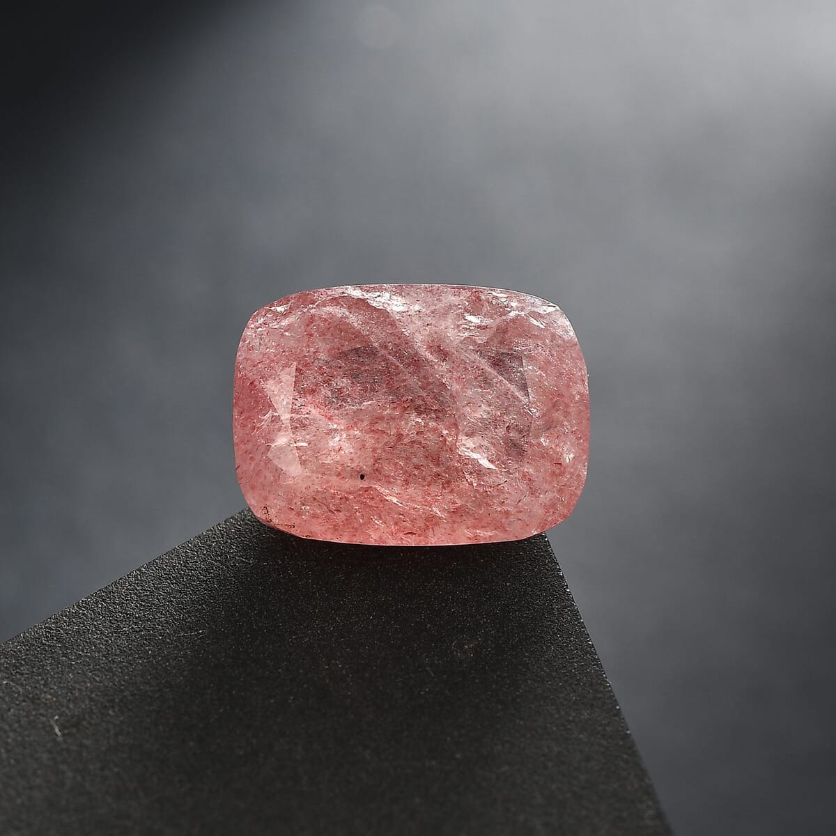 AA Cherry Quartz (Cush 16x12 mm) 8.80 ctw Loose Gemstone image number 1
