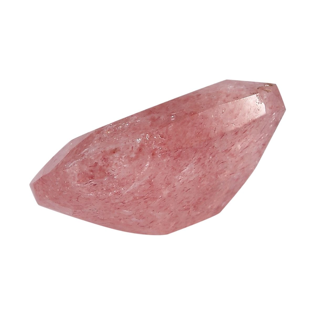 AA Cherry Quartz (Cush 16x12 mm) 8.80 ctw Loose Gemstone image number 2