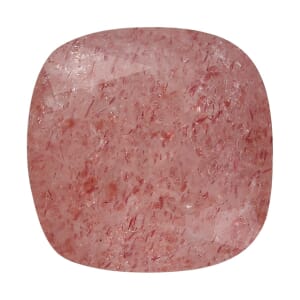 Cherry Quartz (Cush 8x8 mm) 1.70 ctw Loose Gemstone