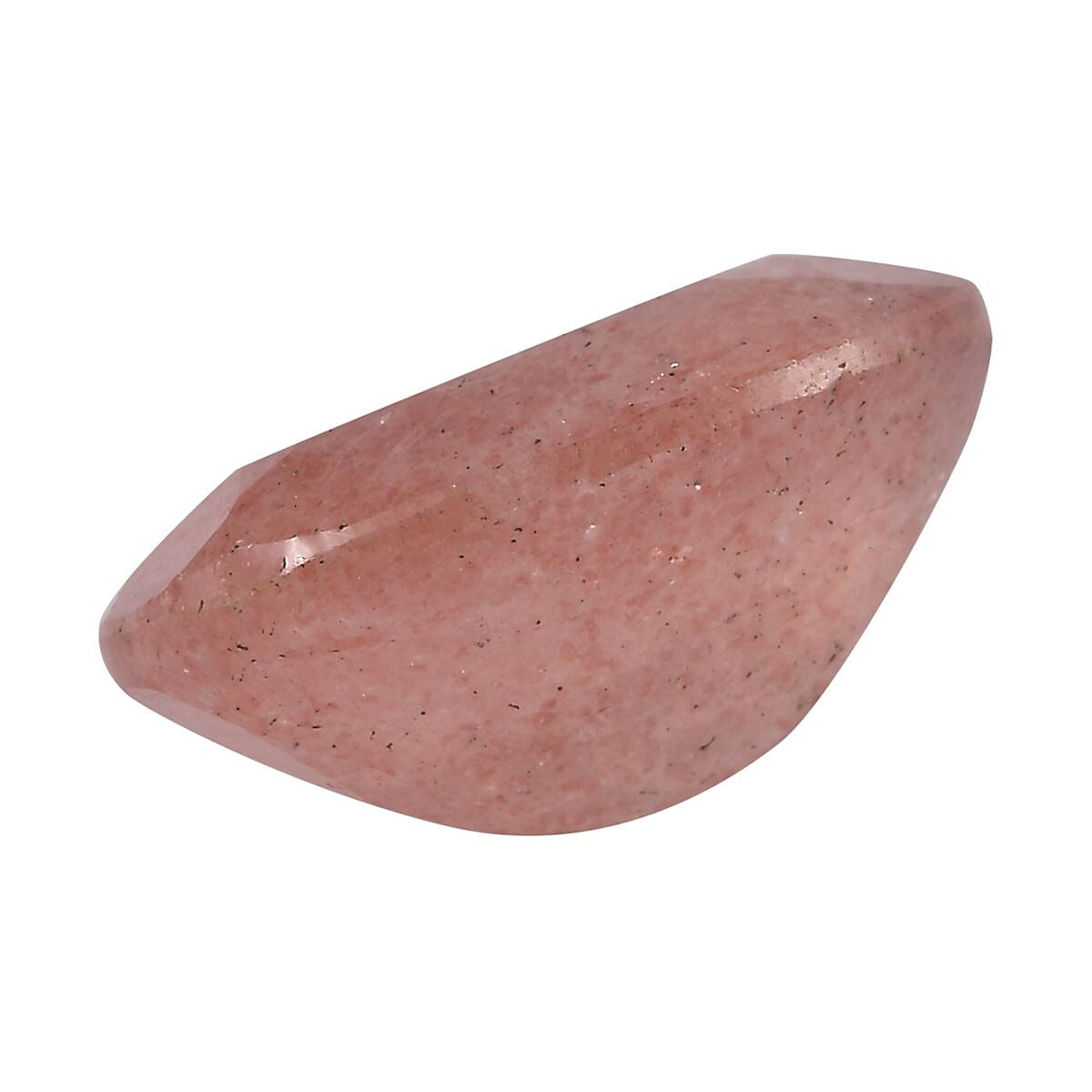 Cherry Quartz (Ovl 16x12 mm) 7.40 ctw Loose Gemstone image number 2
