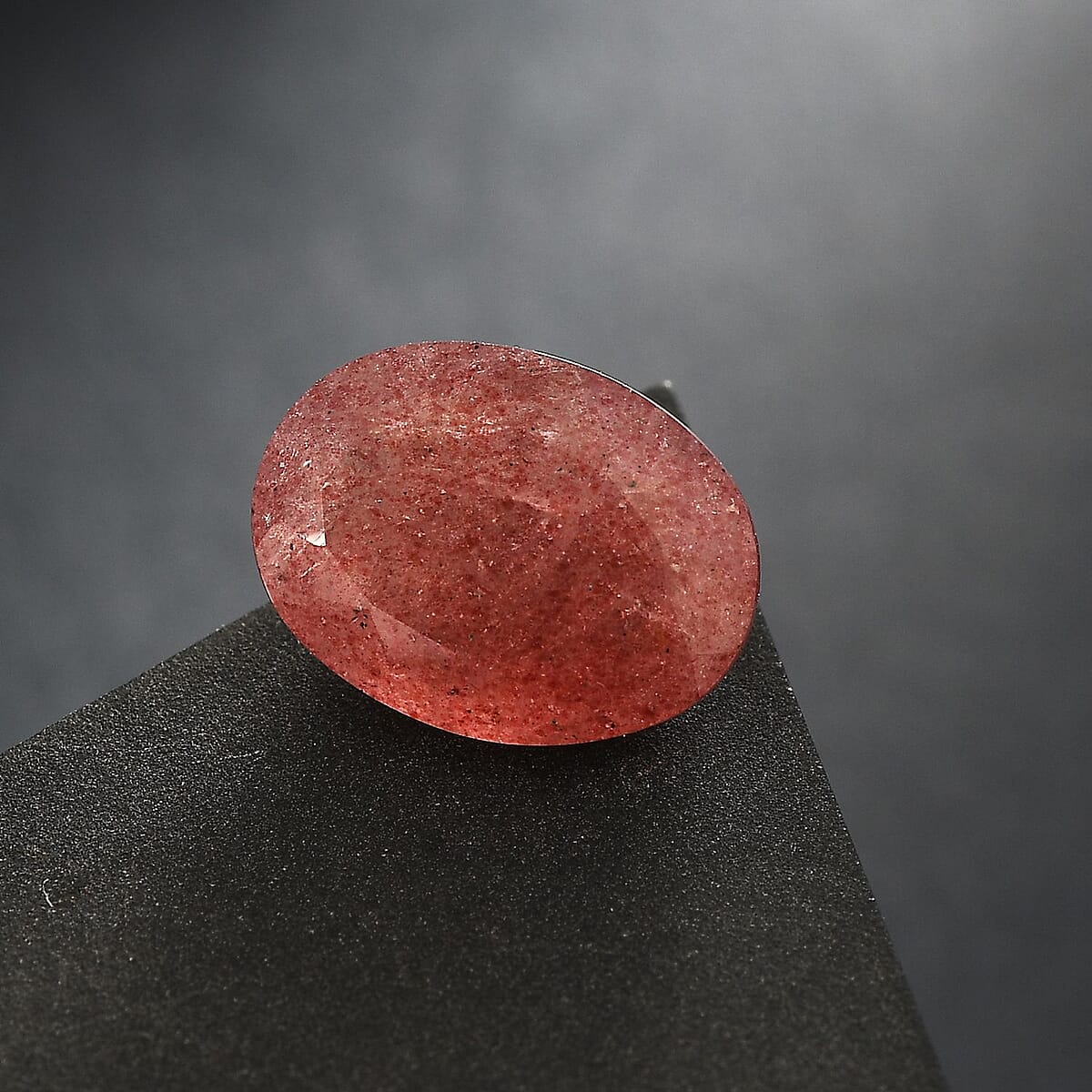 AA Cherry Quartz (Ovl 16x12 mm) 7.60 ctw Loose Gemstone image number 1