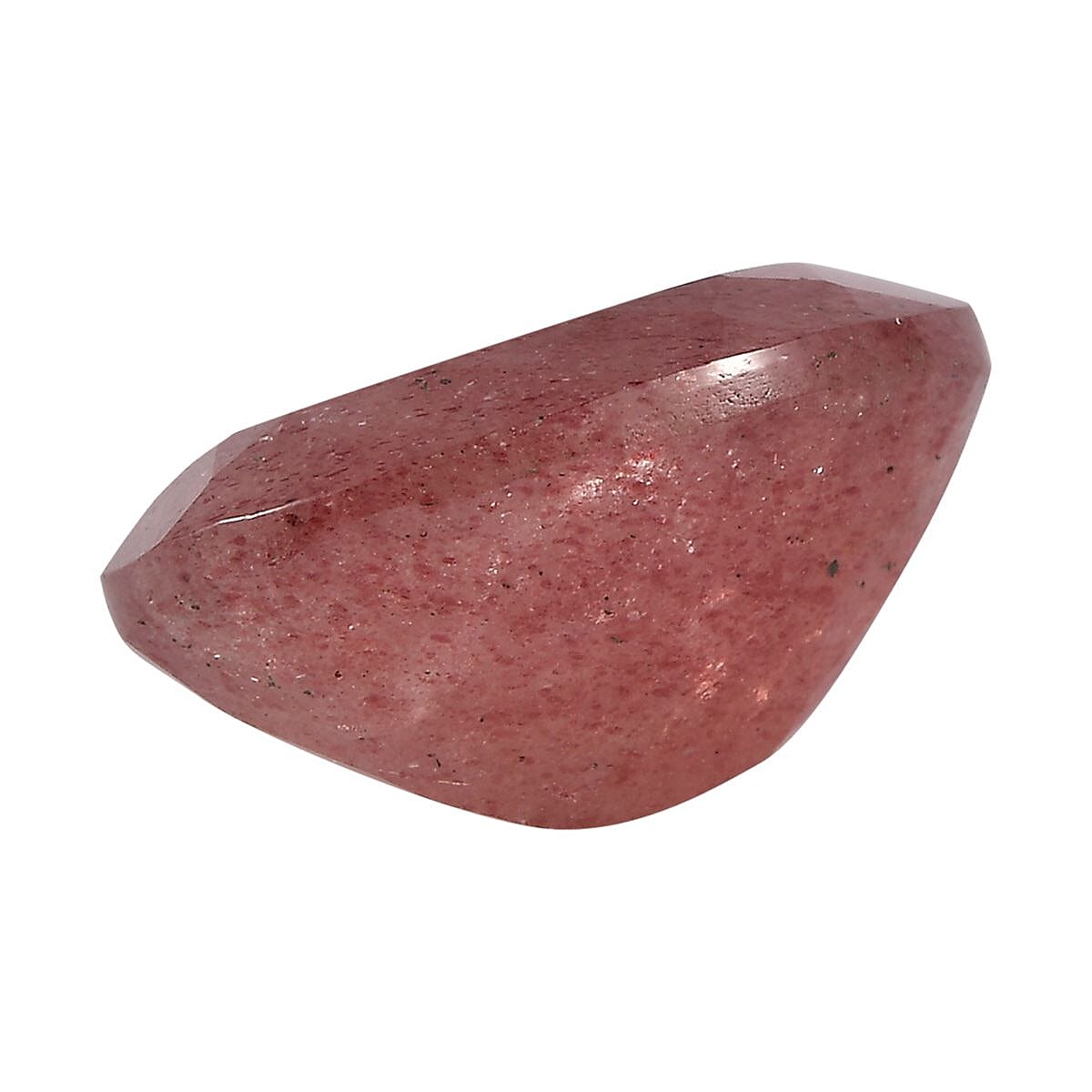AA Cherry Quartz (Ovl 16x12 mm) 7.60 ctw Loose Gemstone image number 2