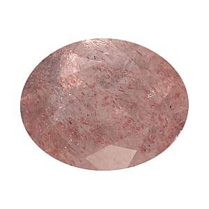 Cherry Quartz (Ovl 9x7 mm) 1.40 ctw Loose Gemstone