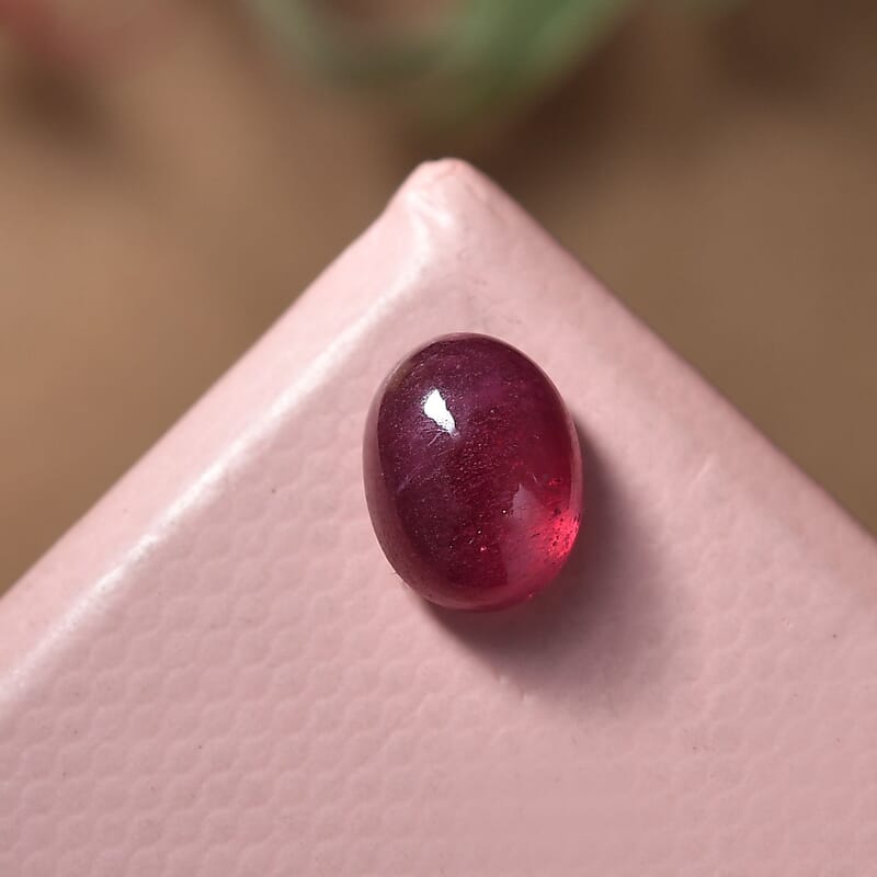 Niassa Ruby (FF) (Ovl 8x6 mm) 1.70 ctw Loose Gemstone
