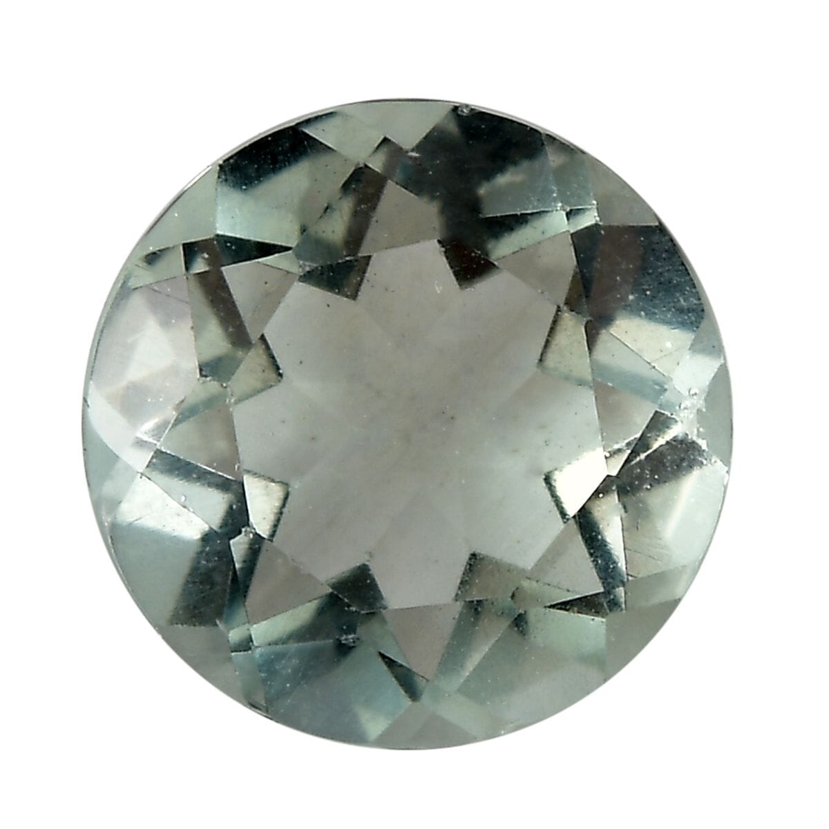 Green Fluorite (Rnd 8 mm) 2.00 ctw Loose Gemstone image number 0