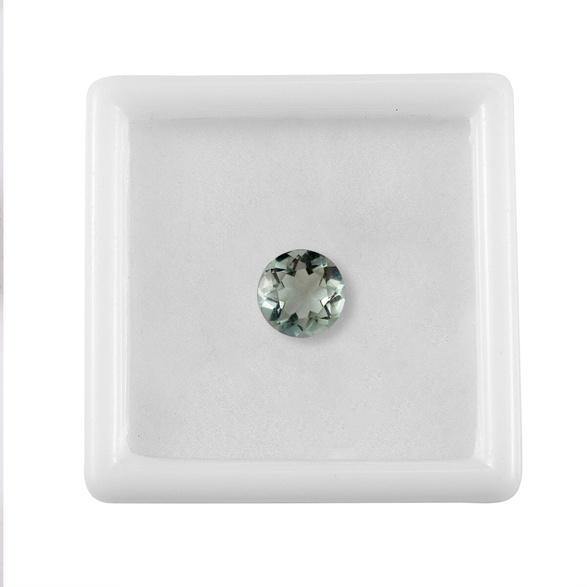 Green Fluorite (Rnd 8 mm) 2.00 ctw Loose Gemstone image number 3