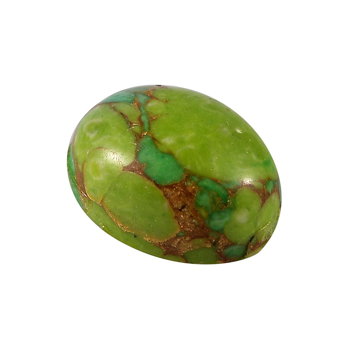 Green Turquoise Set of 3 (Ovl 8x6 mm) 2.41 ctw Loose Gemstone