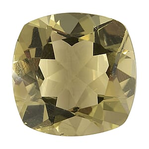 Lemon Quartz (Cush 12x12 mm) 5.29 ctw Loose Gemstone