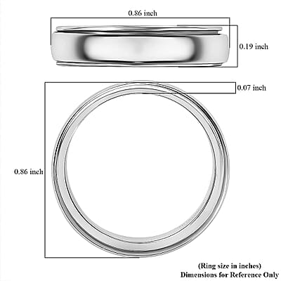 950 Platinum Band Ring (5.8 Grams)
