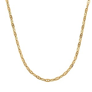 14K Yellow Gold 3mm Mariner Paperclip Necklace 20 Inches 4.19 Grams