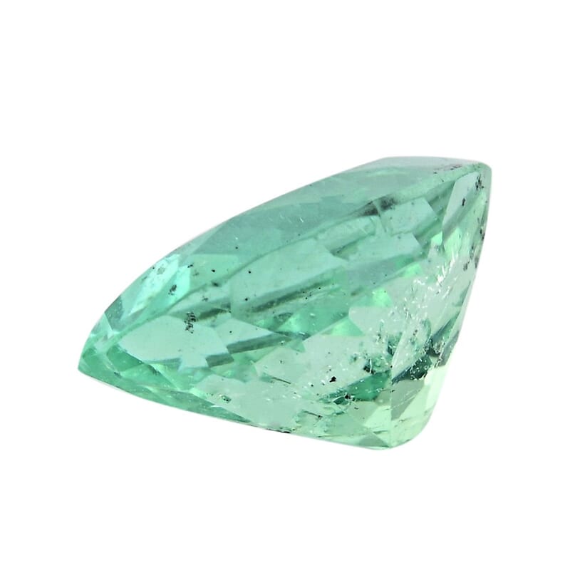 AAA Boyaca Colombian Mint Emerald (Pear Free Size) 1.50 ctw