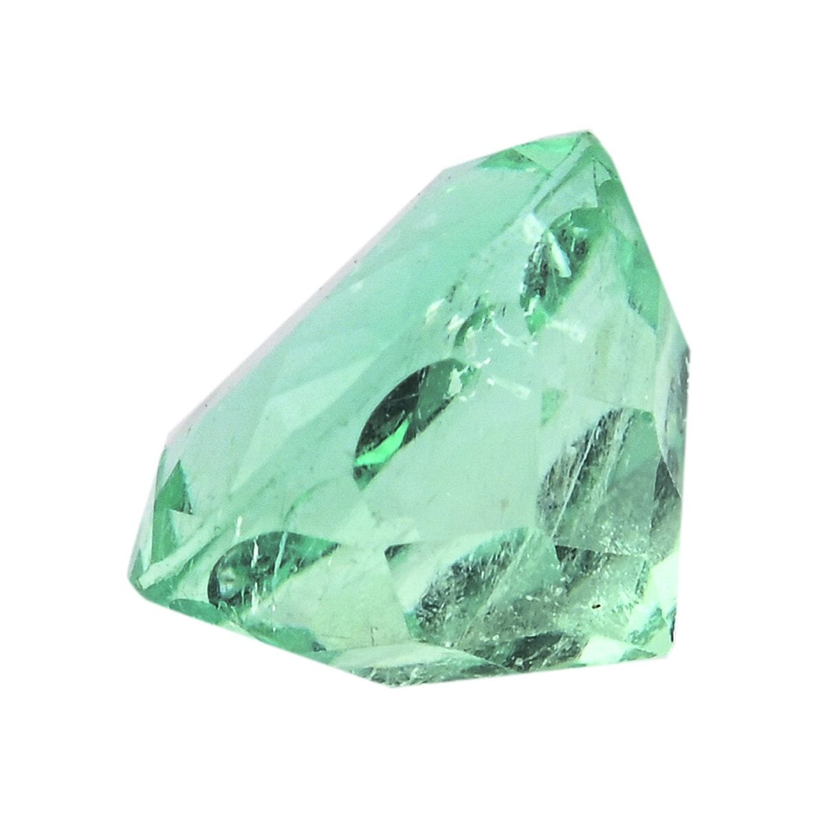 AAA Boyaca Colombian Mint Emerald (Rnd Free Size) 1.50 ctw image number 1