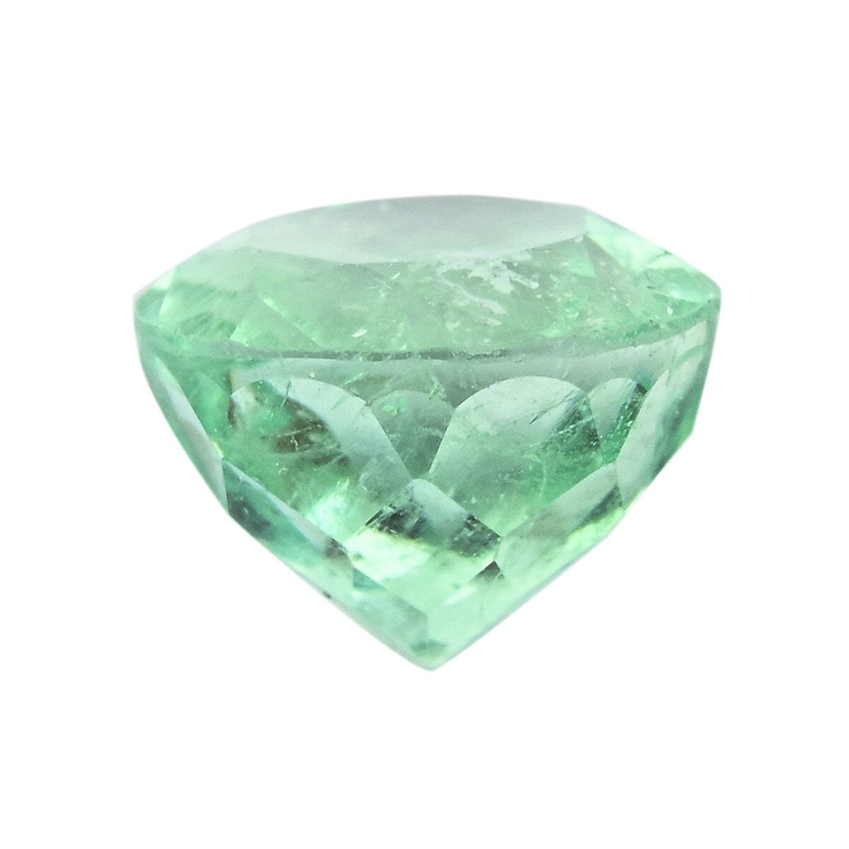 AAA Boyaca Colombian Mint Emerald (Rnd Free Size) 1.50 ctw image number 2