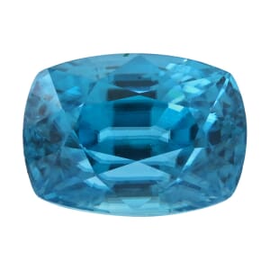 AAAA Cambodian Blue Zircon (Cush Free Size) 4.00 ctw
