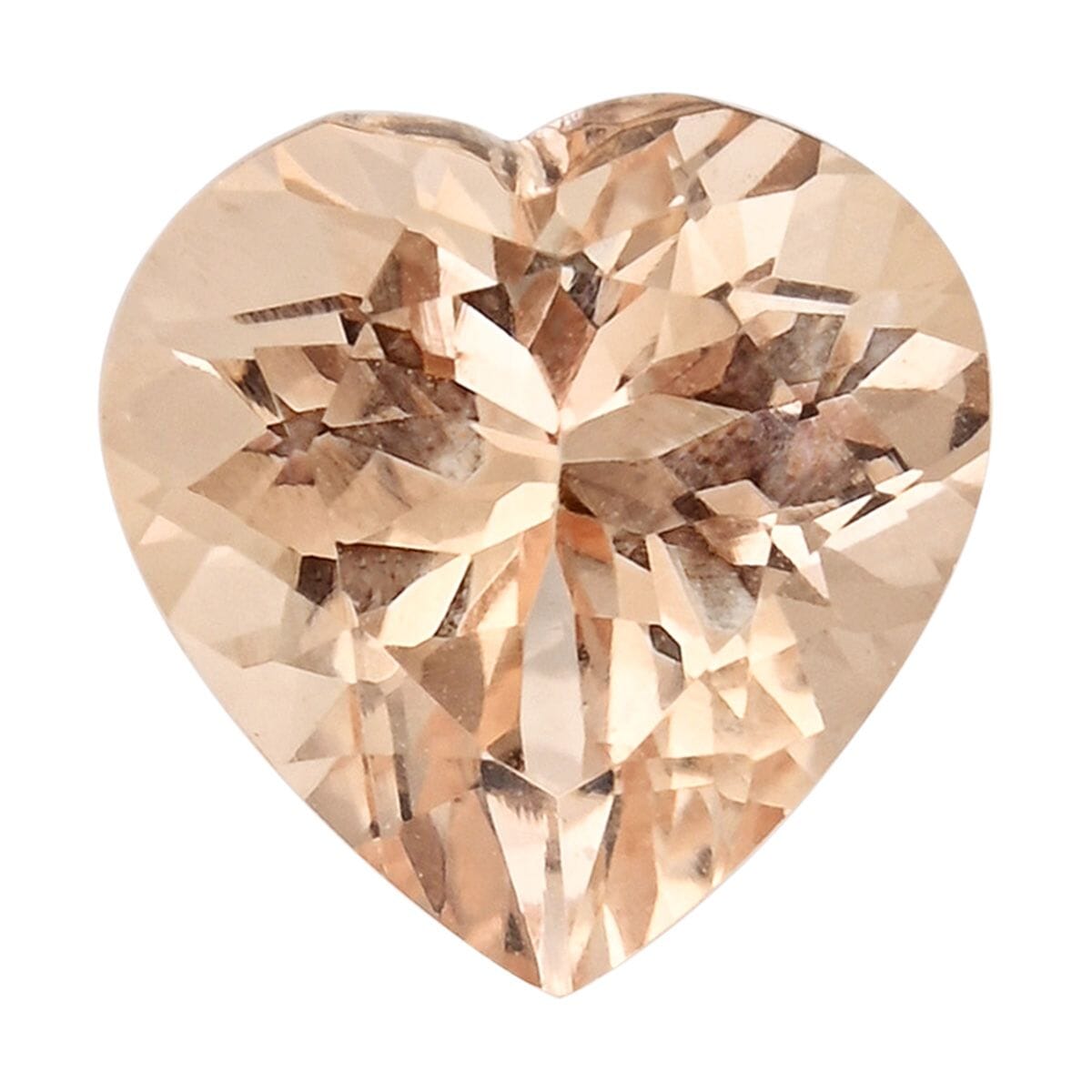 AAAA Marropino Morganite (Hrt 10 mm) 3.00 ctw image number 0