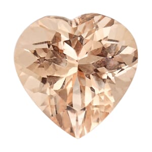 AAAA Marropino Morganite (Hrt 10 mm) 3.00 ctw
