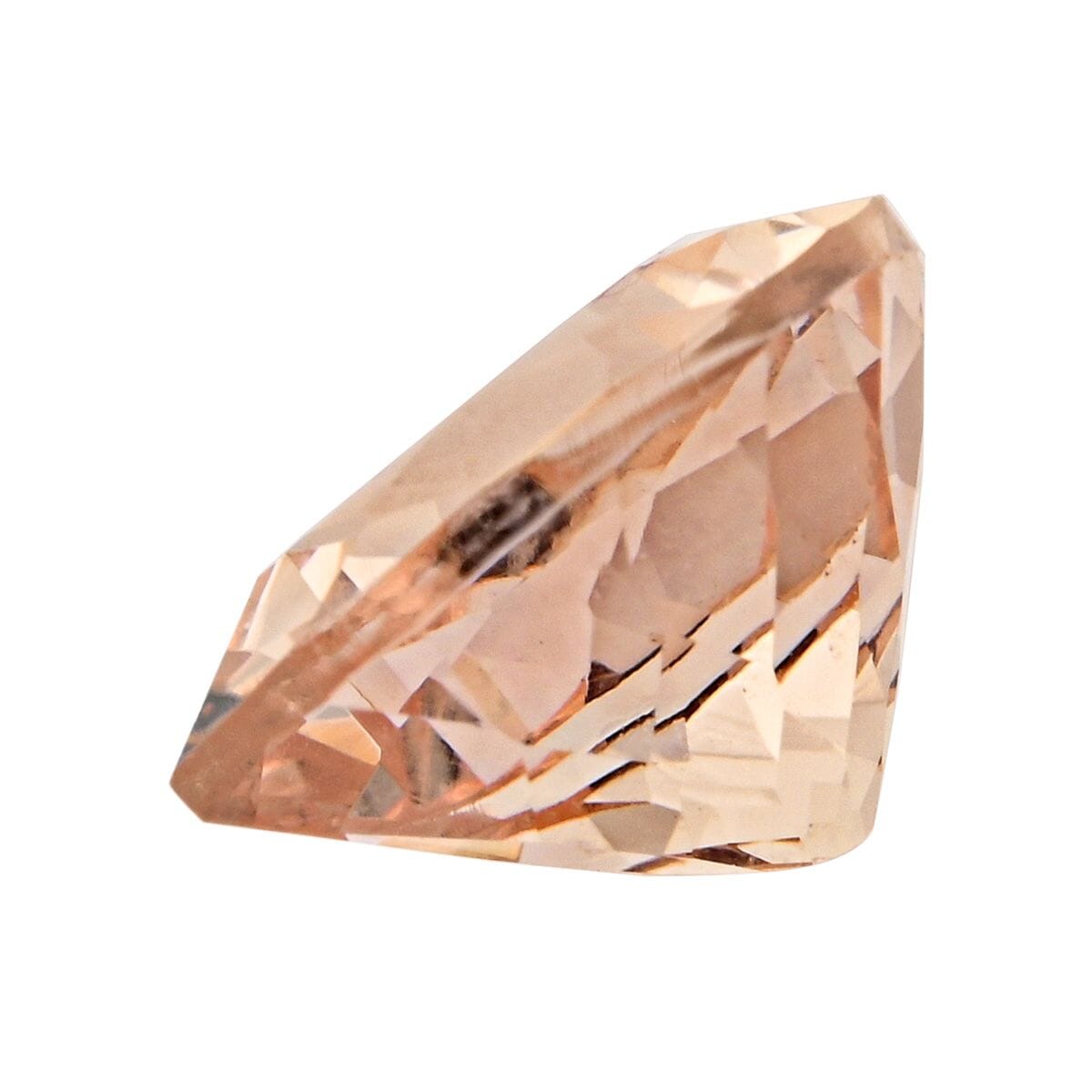 AAAA Marropino Morganite (Hrt 10 mm) 3.00 ctw image number 1