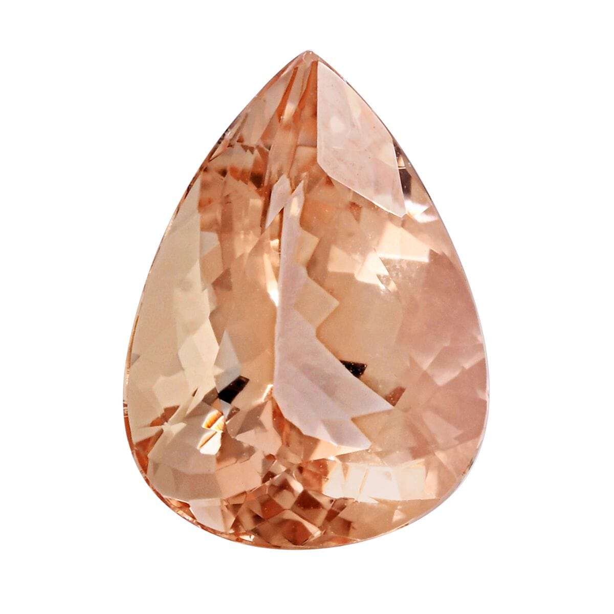 AAAA Marropino Morganite (Pear 13x9 mm) 3.00 ctw image number 0