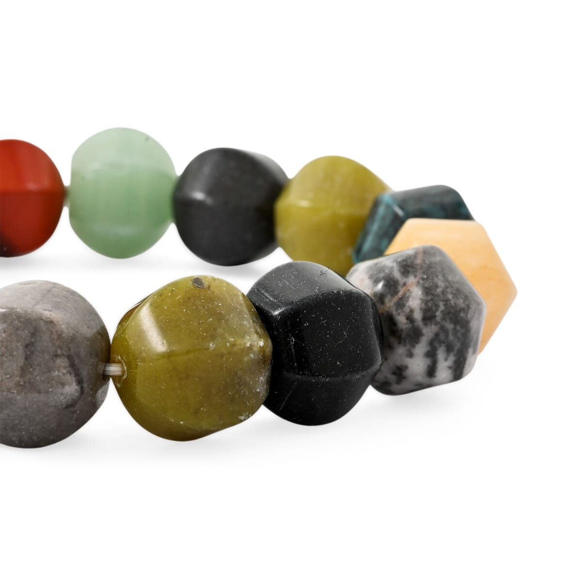 Puffy Pumpkin Multi-Stone 214.35 ctw Stretch Bracelet (6-7In) image number 2