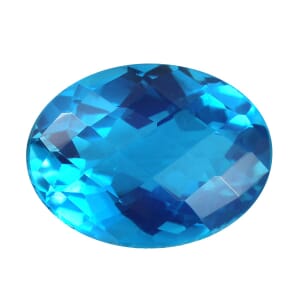 Caribbean Quartz (Ovl 16x12 mm) 9.12 ctw Loose Gemstone