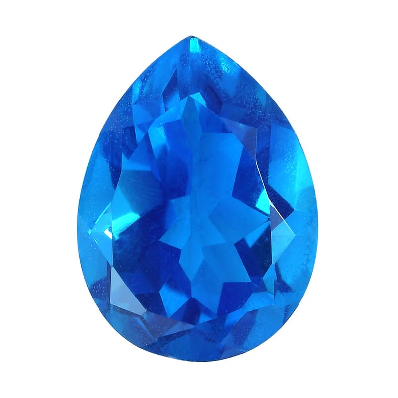 AA Caribbean Quartz (Pear 16x12 mm) 8.50 ctw Loose Gemstone