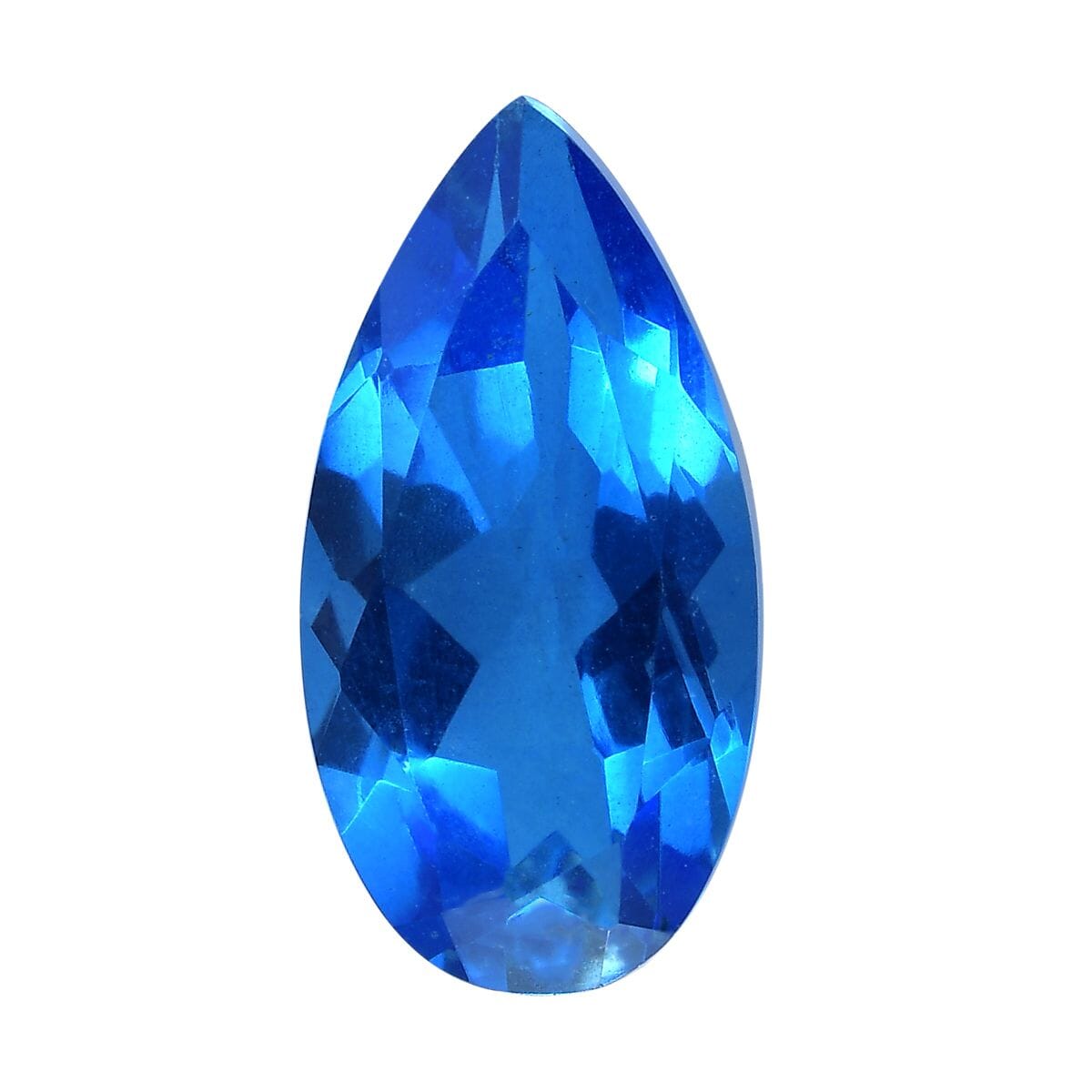 Caribbean Quartz (Pear 16x8 mm) 5.13 ctw Loose Gemstone image number 0