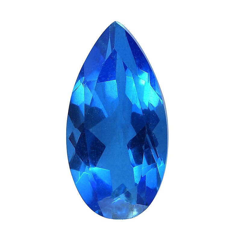 Caribbean Quartz (Pear 16x8 mm) 5.13 ctw Loose Gemstone