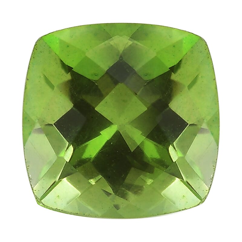 Chartreuse Quartz (Cush 10x10 mm) 4.30 ctw Loose Gemstone