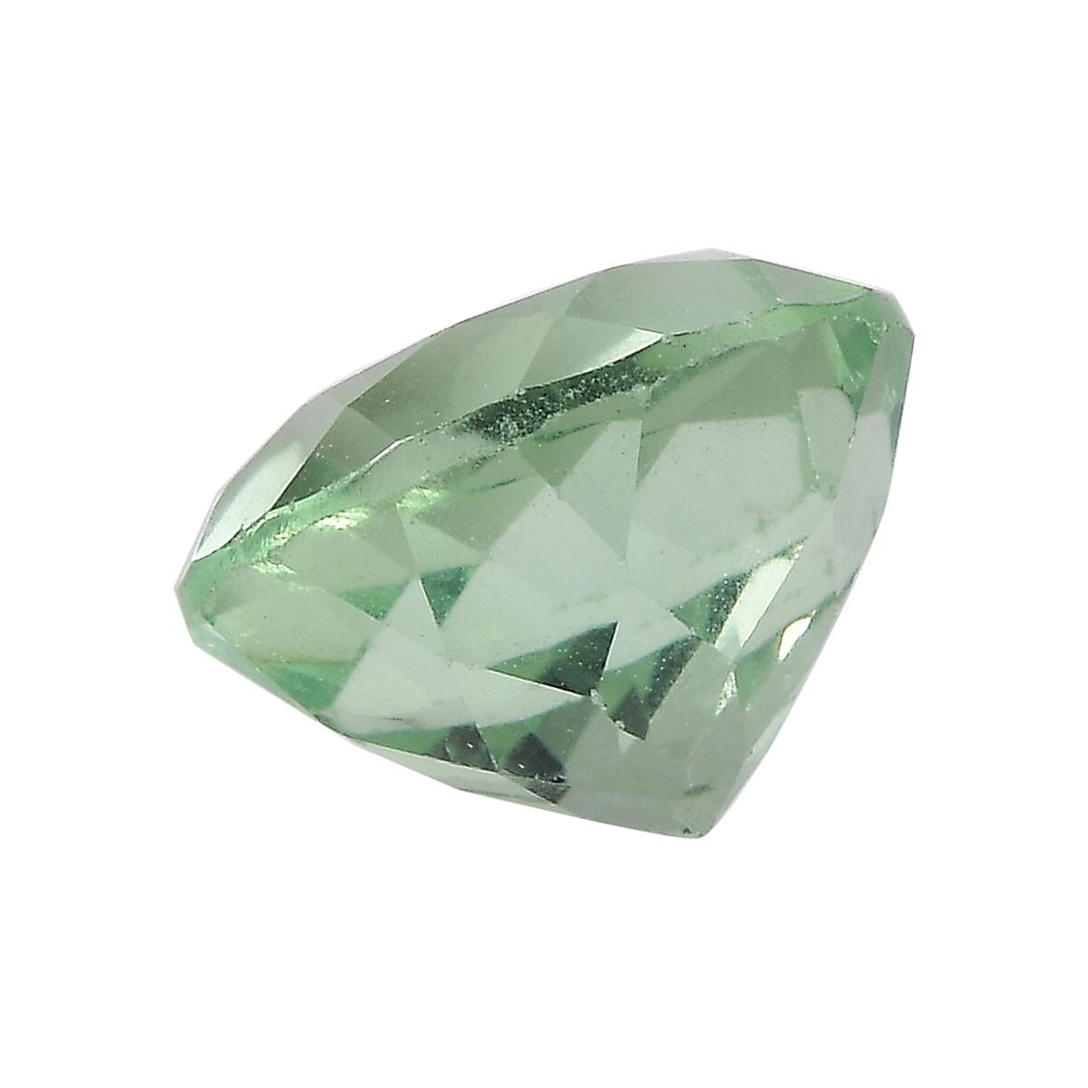 Green Fluorite (Rnd 11 mm) 5.45 ctw Loose Gemstone