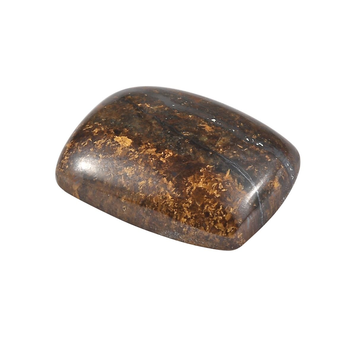 AAA Golden Amphibolite (Cush 16x12 mm) 9.25 ctw Loose Gemstone image number 2