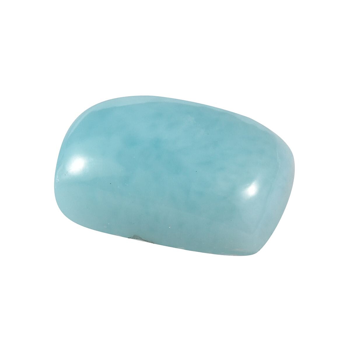 AA Larimar (Cush 7x5 mm) 0.90 ctw Loose Gemstone