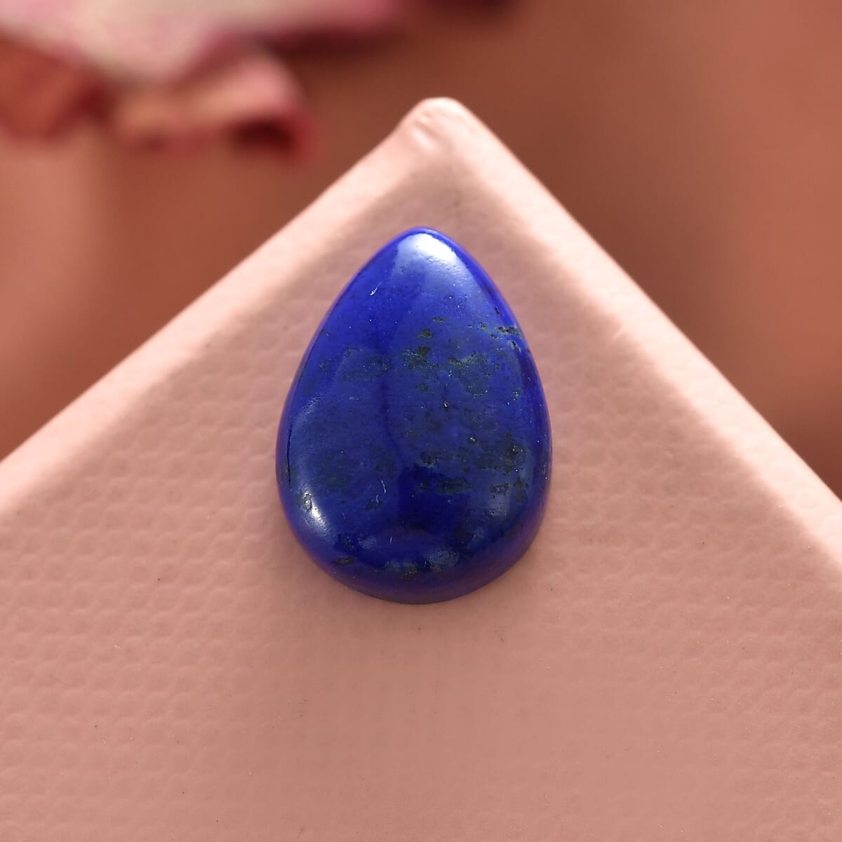 Lapis Lazuli (Pear 14x10 mm) 5.10 ctw Loose Gemstone image number 1