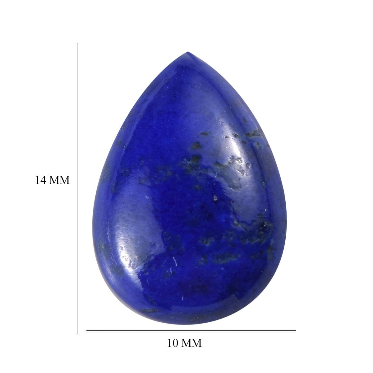 Lapis Lazuli (Pear 14x10 mm) 5.10 ctw Loose Gemstone image number 4
