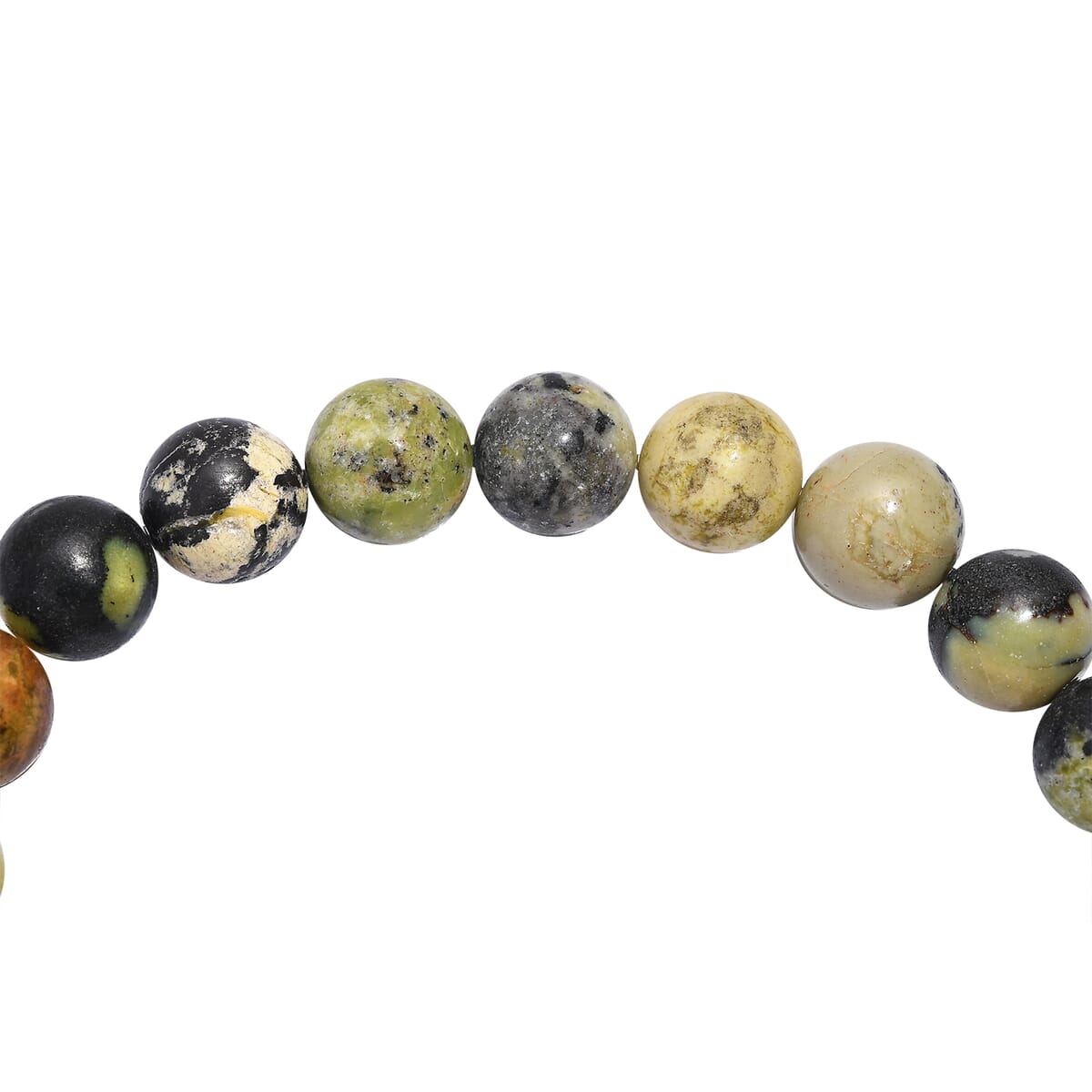 Serpentine Beaded 150.00 ctw Stretch Bracelet  image number 3